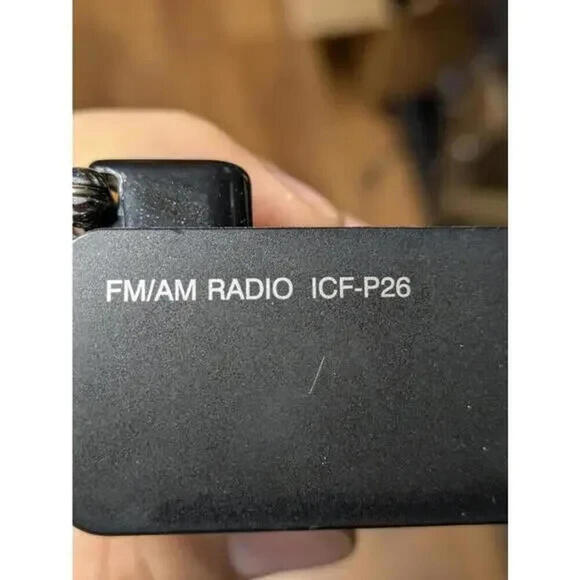 Sony ICF-P26 FM/AM Handheld Portable Radio Tested & Working - Picture 6 of 7